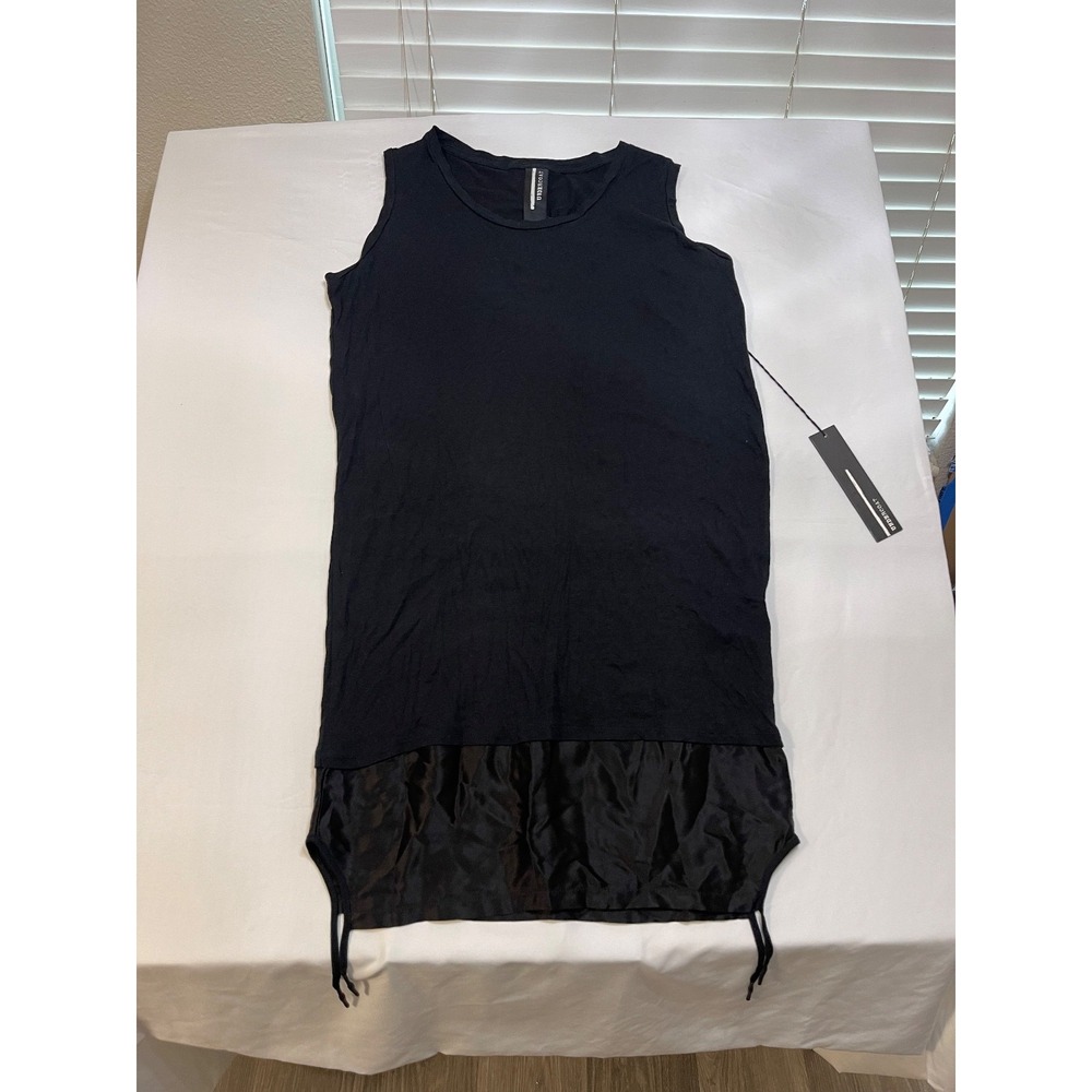 Undercoat Garmentory Women's Size Medium Silk Blend Black Slip Dress NWT